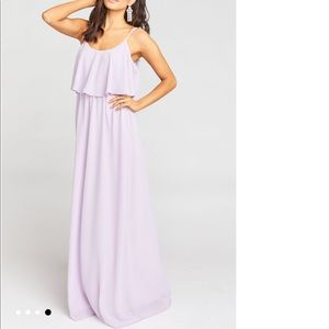 Show Me Your Mumu Caitlin Ruffle Maxi Dress